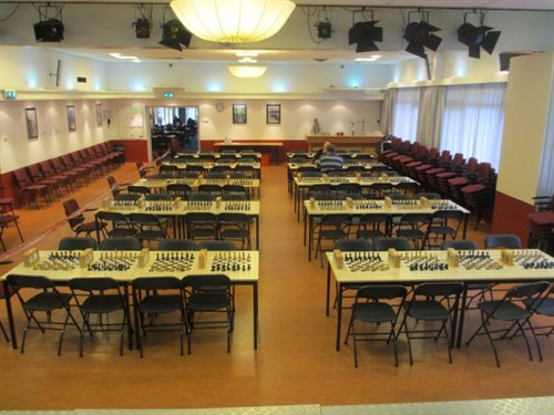 Bijna lege zaal